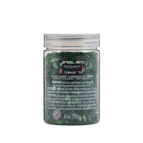 Fragment Effects™ Glass Chips - Bottle Green - 70810
