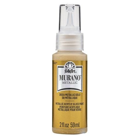 FolkArt ® Murano Glass Paint™ Metallic Gold, 2oz. - 36554